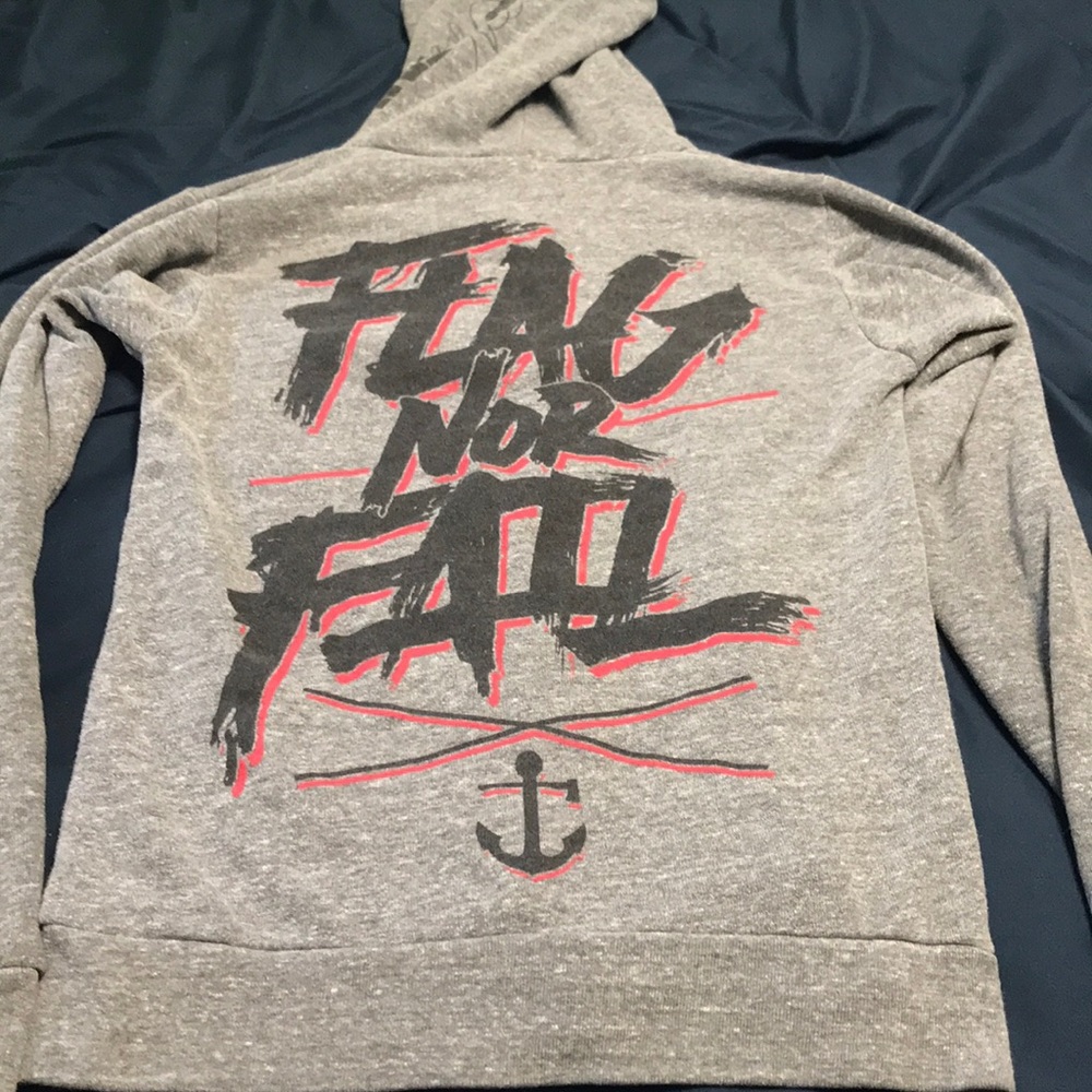 Flag Nor Fail Unisex Zip Up Hoodie